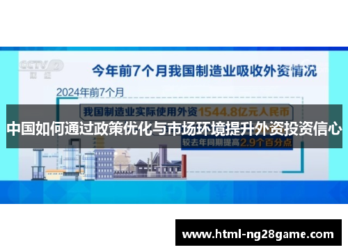 中国如何通过政策优化与市场环境提升外资投资信心